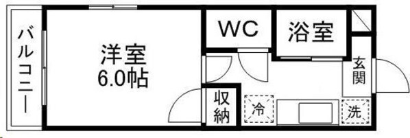 アクティブパレス百合ケ丘A-8の物件間取画像